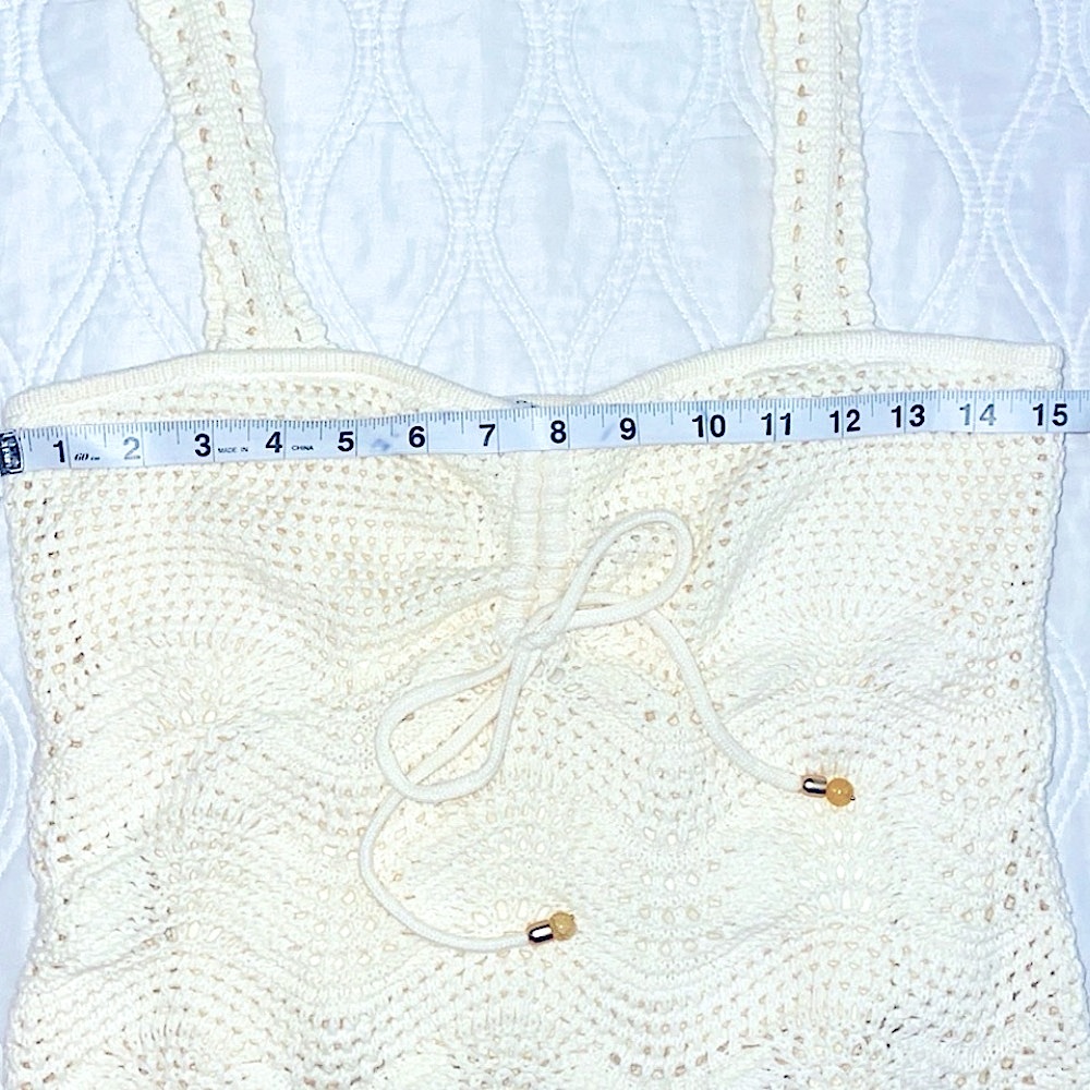 Rachel Zoe knit cropped top and skirt set size M - Picture 11 of 14